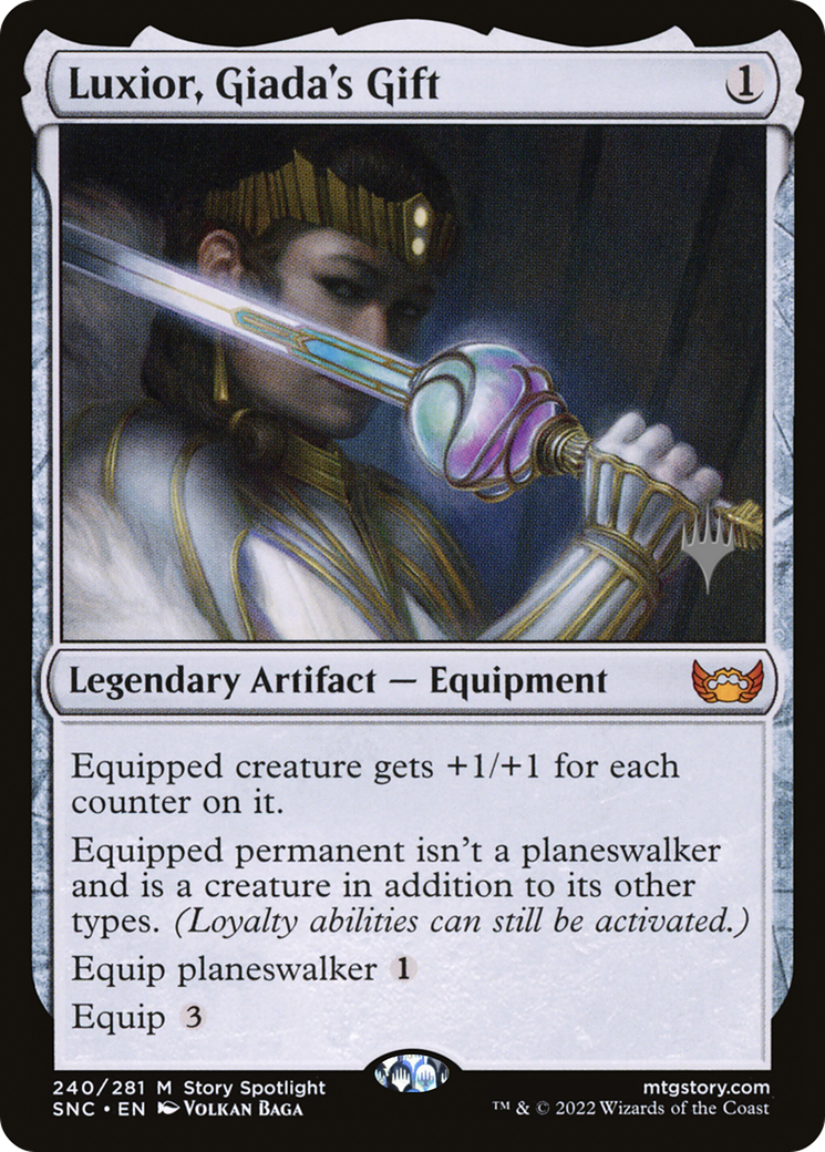 Image of Luxior, Giada's Gift (PPSNC-240P) - Streets of New Capenna Promos Foil