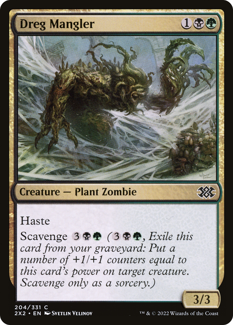 Image of Dreg Mangler (2X2-204) - Double Masters 2022 Foil