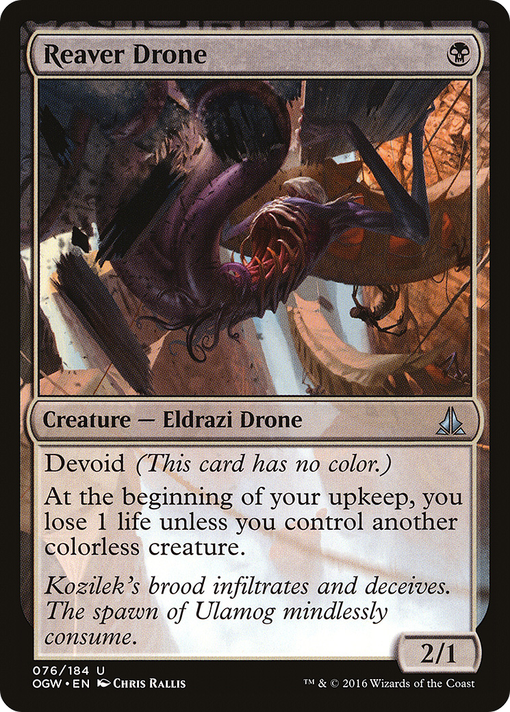 Image of Reaver Drone (OGW-076) - Oath of the Gatewatch: (devoid)