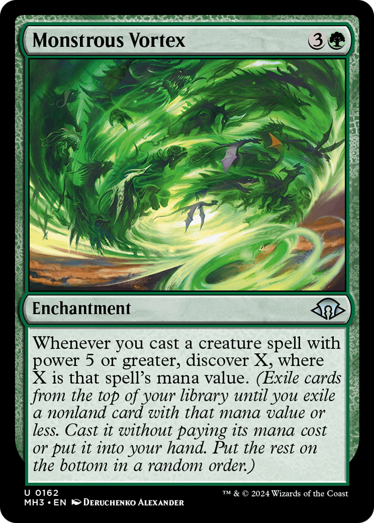 Image of Monstrous Vortex (MH3-162) - Modern Horizons 3