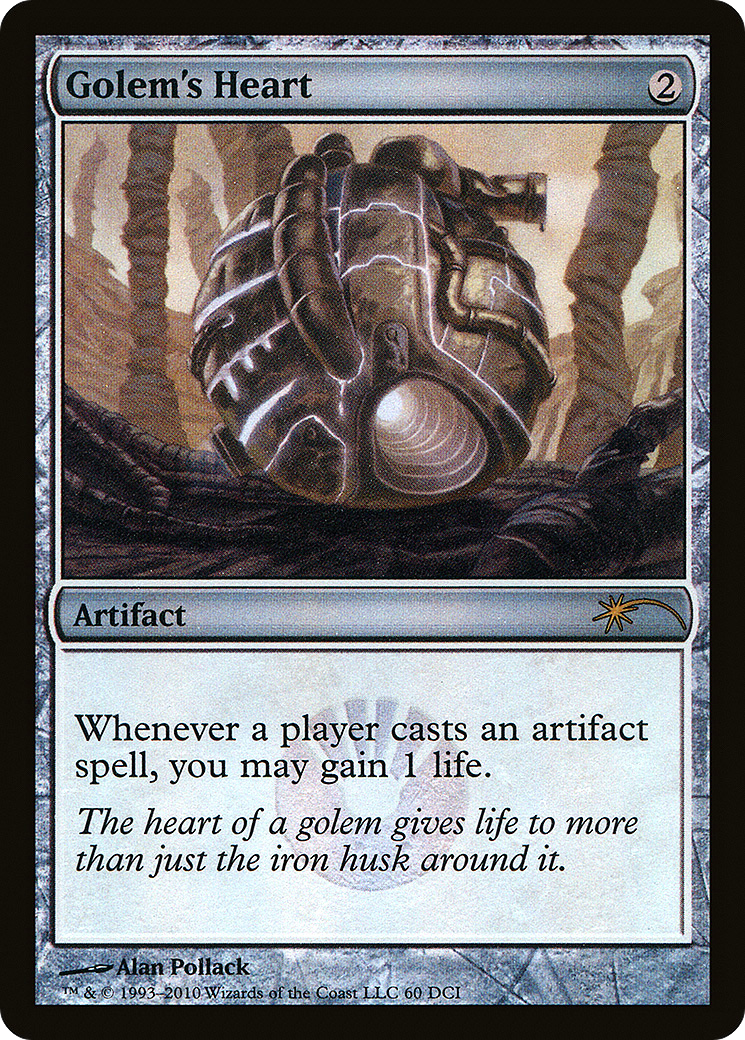 Image of Golem's Heart (WPN-060) - DCI Promos Foil