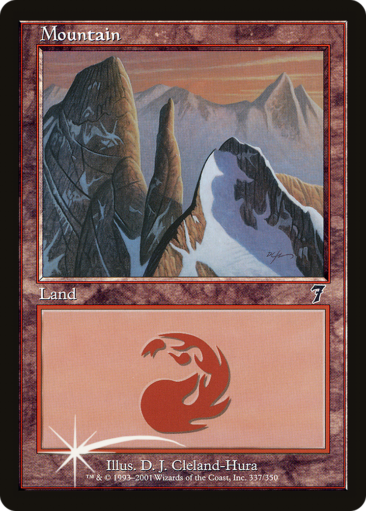 Image of Mountain (337) (7ED-337) - 7th Edition