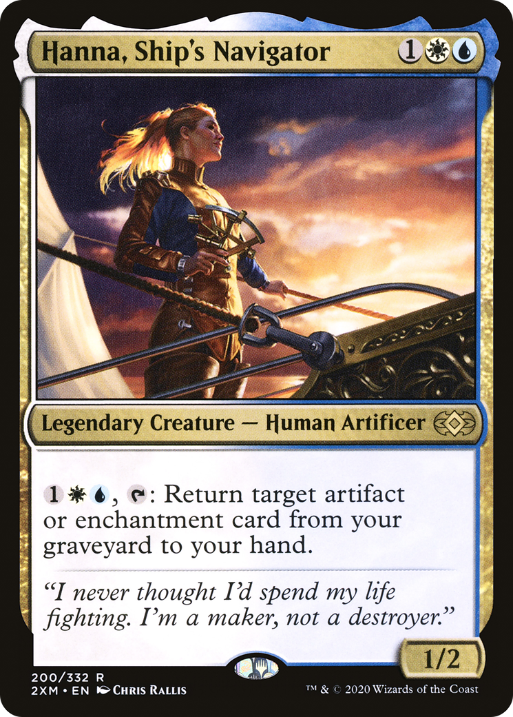 Image of Hanna, Ship's Navigator (2XM-200) - Double Masters