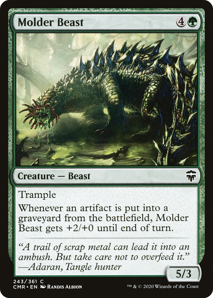 Image of Molder Beast (CMR-243) - Commander Legends