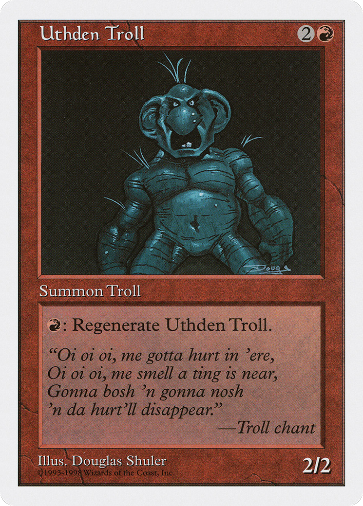 Image of Uthden Troll (ATH-017) - Anthologies
