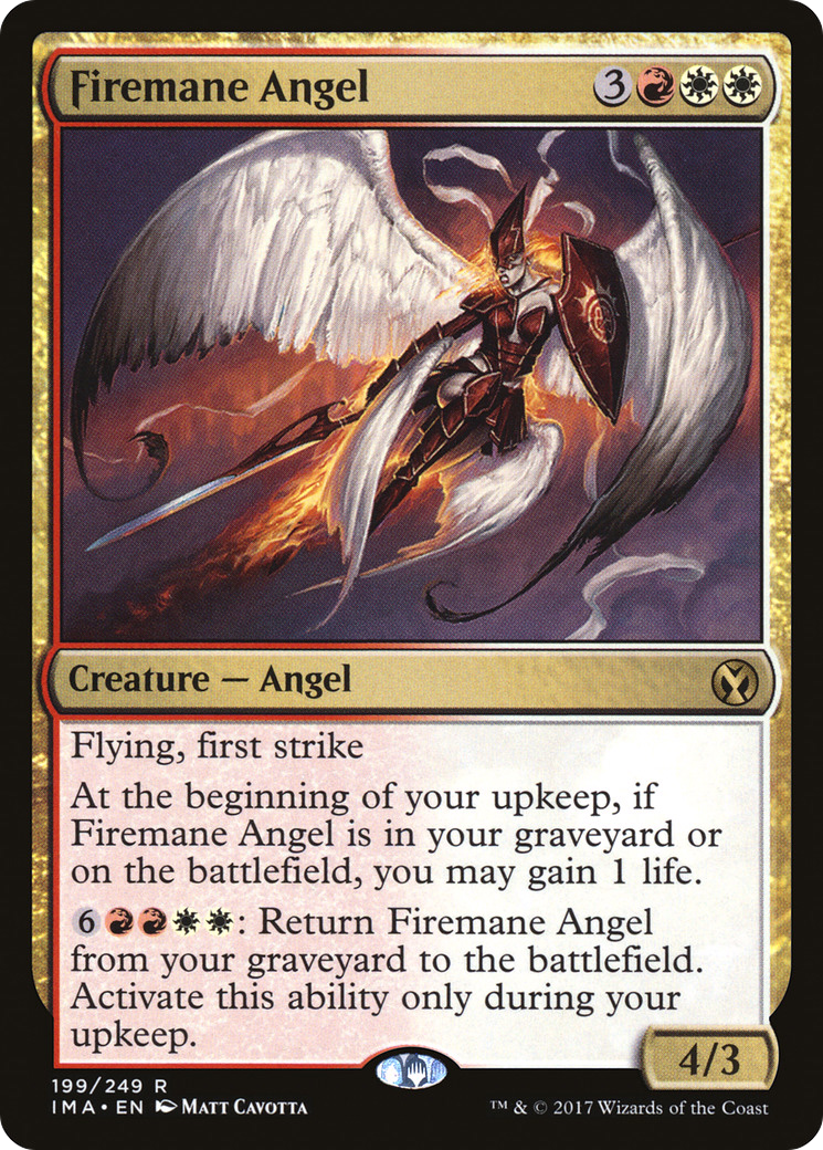 Image of Firemane Angel (IMA-199) - Iconic Masters Foil