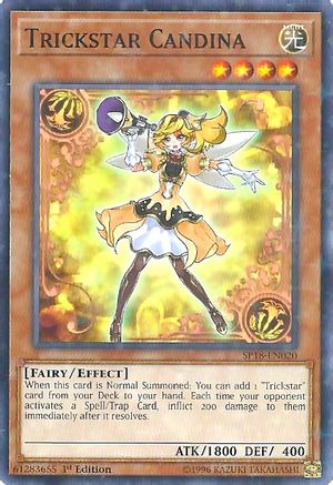 Image of Trickstar Candina (Starfoil) (SP18-EN020) - Star Pack VRAINS 1st Edition