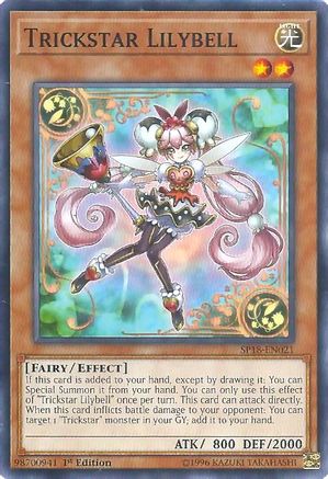 Image of Trickstar Lilybell (SP18-EN021) - Star Pack VRAINS 1st Edition