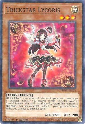 Image of Trickstar Lycoris (Starfoil) (SP18-EN022) - Star Pack VRAINS 1st Edition
