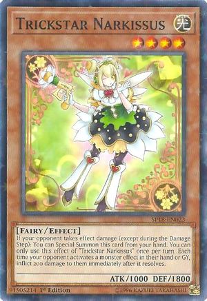Image of Trickstar Narkissus (Starfoil) (SP18-EN023) - Star Pack VRAINS 1st Edition