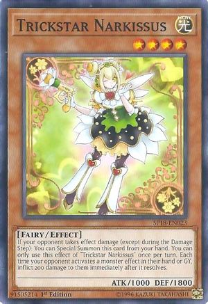 Image of Trickstar Narkissus (SP18-EN023) - Star Pack VRAINS 1st Edition