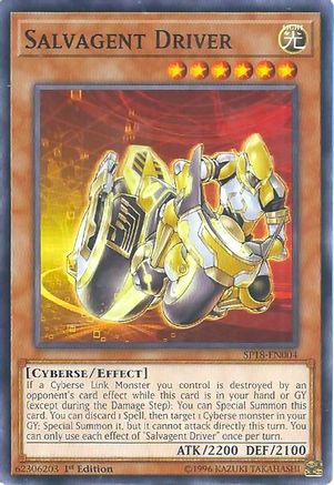 Image of Salvagent Driver (SP18-EN004) - Star Pack VRAINS 1st Edition