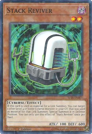 Image of Stack Reviver (Starfoil) (SP18-EN005) - Star Pack VRAINS 1st Edition