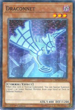 Image of Draconnet (Starfoil) (SP18-EN006) - Star Pack VRAINS 1st Edition