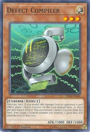 Image of Defect Compiler (Starfoil) (SP18-EN008) - Star Pack VRAINS 1st Edition