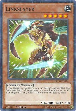 Image of Linkslayer (Starfoil) (SP18-EN009) - Star Pack VRAINS 1st Edition