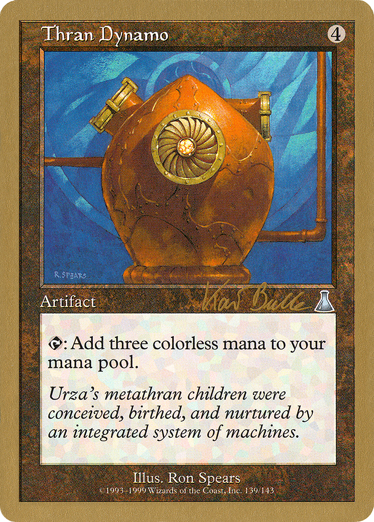 Image of Thran Dynamo - 1999 Kai Budde (UDS) (WCD-) - World Championship Decks 1999