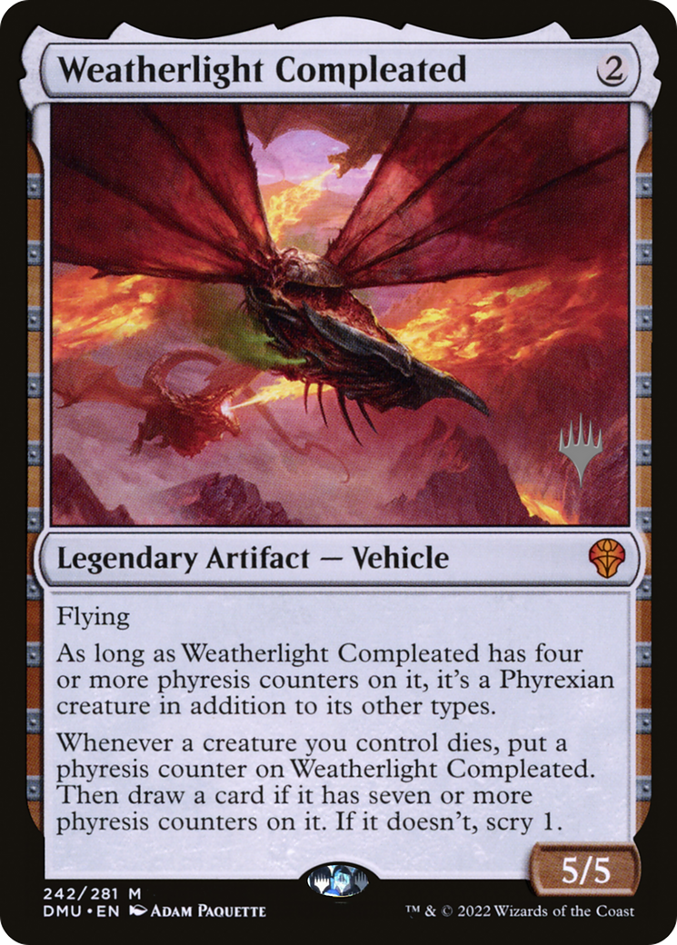 Image of Weatherlight Compleated (PPDMU-242P) - Dominaria United Promos