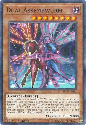 Image of Dual Assembwurm (Starfoil) (SP18-EN012) - Star Pack VRAINS 1st Edition