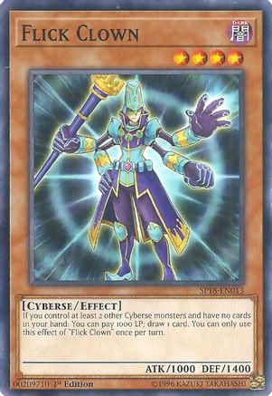 Image of Flick Clown (SP18-EN013) - Star Pack VRAINS 1st Edition