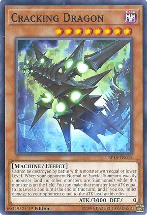 Image of Cracking Dragon (SP18-EN014) - Star Pack VRAINS 1st Edition