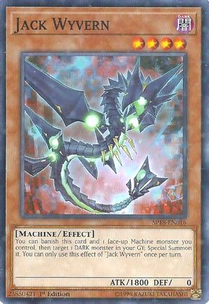 Image of Jack Wyvern (Starfoil) (SP18-EN016) - Star Pack VRAINS 1st Edition