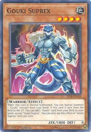 Image of Gouki Suprex (SP18-EN018) - Star Pack VRAINS 1st Edition