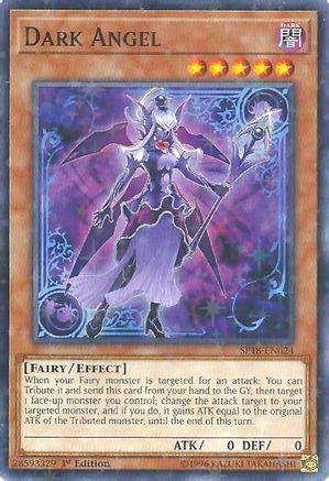 Image of Dark Angel (Starfoil) (SP18-EN024) - Star Pack VRAINS 1st Edition