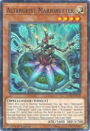 Image of Altergeist Marionetter (Starfoil) (SP18-EN028) - Star Pack VRAINS 1st Edition