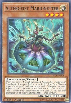 Image of Altergeist Marionetter (SP18-EN028) - Star Pack VRAINS 1st Edition