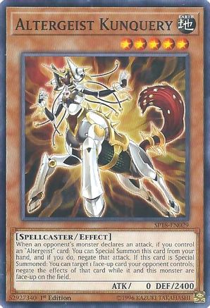 Image of Altergeist Kunquery (SP18-EN029) - Star Pack VRAINS 1st Edition
