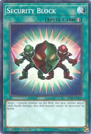 Image of Security Block (SP18-EN038) - Star Pack VRAINS 1st Edition