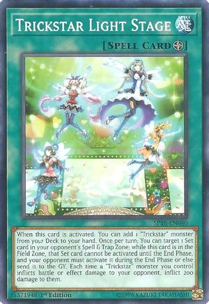 Image of Trickstar Light Stage (SP18-EN040) - Star Pack VRAINS 1st Edition