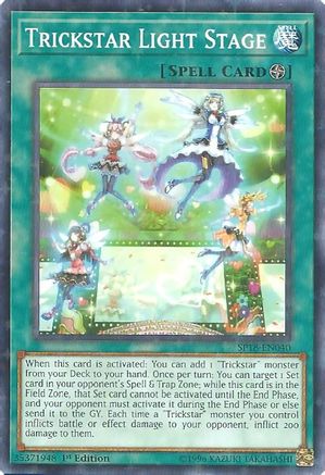 Image of Trickstar Light Stage (Starfoil) (SP18-EN040) - Star Pack VRAINS 1st Edition