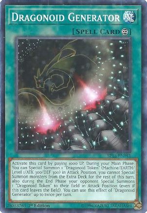 Image of Dragonoid Generator (Starfoil) (SP18-EN041) - Star Pack VRAINS 1st Edition