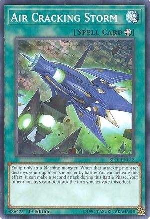Image of Air Cracking Storm (SP18-EN042) - Star Pack VRAINS 1st Edition