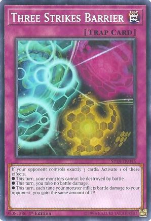 Image of Three Strikes Barrier (SP18-EN045) - Star Pack VRAINS 1st Edition