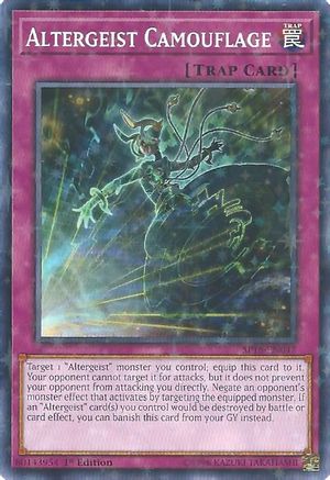 Image of Altergeist Camouflage (Starfoil) (SP18-EN047) - Star Pack VRAINS 1st Edition