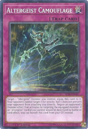 Image of Altergeist Camouflage (SP18-EN047) - Star Pack VRAINS 1st Edition