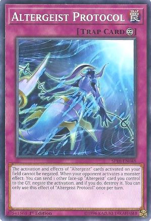Image of Altergeist Protocol (SP18-EN048) - Star Pack VRAINS 1st Edition