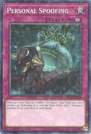 Image of Personal Spoofing (Starfoil) (SP18-EN049) - Star Pack VRAINS 1st Edition