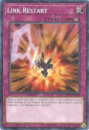Image of Link Restart (Starfoil) (SP18-EN050) - Star Pack VRAINS 1st Edition