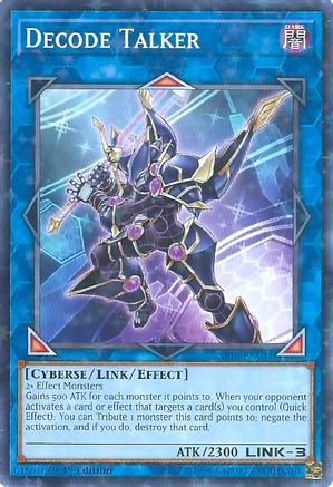 Image of Decode Talker (Starfoil) (SP18-EN031) - Star Pack VRAINS 1st Edition