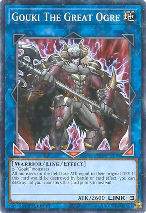 Image of Gouki The Great Ogre (Starfoil) (SP18-EN034) - Star Pack VRAINS 1st Edition