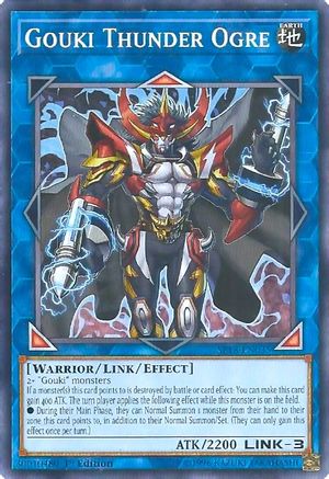 Image of Gouki Thunder Ogre (SP18-EN035) - Star Pack VRAINS 1st Edition
