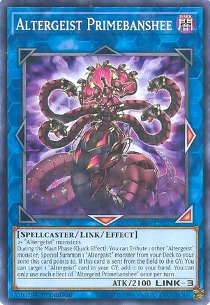 Image of Altergeist Primebanshee (SP18-EN037) - Star Pack VRAINS 1st Edition