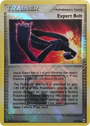 Image of Expert Belt 087/99  - Reverse Holofoil League & Championship Cards - Promo