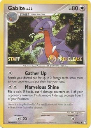 Image of Gabite 048/124  Diamond and Pearl Promos - Promo