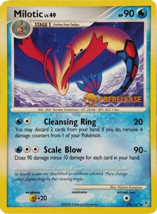 Image of Milotic 070/147  Nintendo Promos - Promo