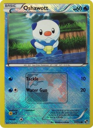 Image of Oshawott 027/114  - Reverse Holofoil League & Championship Cards - Promo